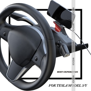 Suporte Do Telefone Volante Para Tesla Model 3/Y 360 Rotating Suporte Magnético Do Telefone Móvel Com Carregador Sem Fio Para Tesla 2023 - Product Image 2