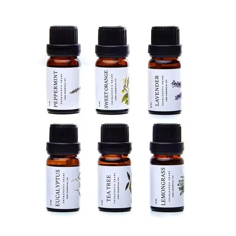 Oem Aroma Diffuser 100 % Pure Nature Peppermint Tea Tree Lavender Aromatherapy Essential Oil