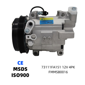 Compresor de Aire Acondicionado 73111FA151 73110FA150 DKV14G 1993-2000 4PK 12V 125MMAC para Subaru Forester 2.5L - Product Image 1