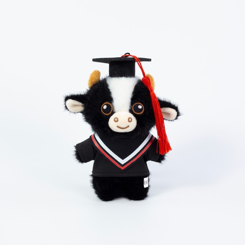 Collare rosso: mucca nera