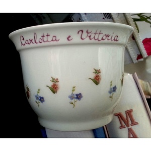 Vaso ROMEA Decorato a Mano con Scatola - Product Image 2