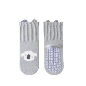 Chaussons antidérapants en coton pour bébé nouveau-né avec bandes antidérapantes - Product Image 3
