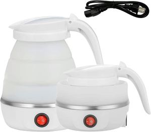 Folding Travel Electric Kettle <b>Mini</b> Portable up to 1L Temperature Control Keep Warm Automatic Power off Household & Outdoor Use - Product Image 3