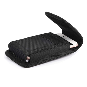 Borsa Porta Cellulare Universale da 5.5-6.9 Pollici a Prezzo di Fabbrica, Custodia Verticale in Nylon con Clip da Cintura per Uomo - Product Image 5