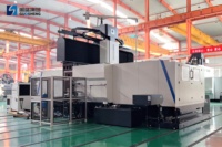 GMF4030X Fraiseuse à portique CNC 5 axes à double colonne pour l'industrie de la construction à usage intensif Centre d'usinage