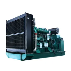 High quality 169kva open diesel generator power with brand engine 135kw water cooled genset price