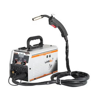 1-4 Lingba 1kg Mig Welder 4 in 1 110/220v 120A Welding Machine MIG/MMA/LIFT TIG 225