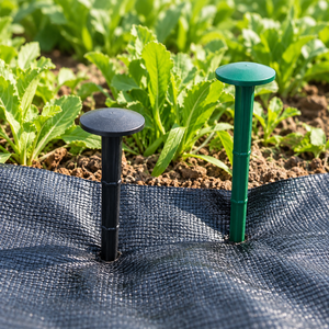 Piquets de fixation en plastique pour tissus de <span class=keywords><strong>paillage</strong></span>, géotextiles et couvertures de sol de jardin - Product Image 2