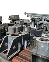 Pièces usinées CNC en aluminium OEM, anodisées et sablées, pour équipements de machinerie, dessin personnalisé