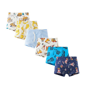 NuoHuaGarment 100% algodón marca Little Kid niños 4T 5T niños ropa interior <span class=keywords><strong>Calzoncillos</strong></span> ropa interior bragas conjunto Pantalones - Product Image 1