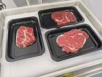 Film d'emballage sous vide multicouche en PE souple de qualité alimentaire à haute barrière, résistant à l'humidité, pour viande de bœuf (film skin pack)