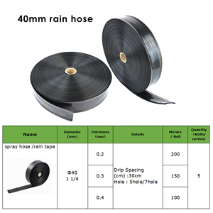 공장가 정원 스프링클러 관개 시스템 32mm 40mm 마이크로 레인 스프레이 호스 - Product Image 2