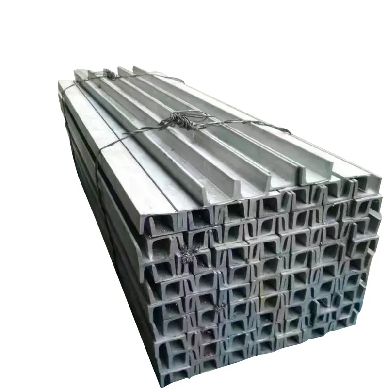Telhado purlin C canal De Aço galvanizado estrutural ou U canal de aço c canal de aço padrão