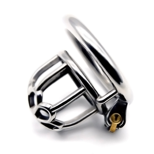 FRRK Dispositif <span class=keywords><strong>de</strong></span> <span class=keywords><strong>chasteté</strong></span> masculine <span class=keywords><strong>Cage</strong></span> à coq en métal Serrure Creuse en forme <span class=keywords><strong>de</strong></span> fleur <span class=keywords><strong>de</strong></span> prunier <span class=keywords><strong>Cage</strong></span> <span class=keywords><strong>de</strong></span> <span class=keywords><strong>chasteté</strong></span> en acier inoxydable <span class=keywords><strong>pour</strong></span> <span class=keywords><strong>garçon</strong></span> sissy petite <span class=keywords><strong>cage</strong></span> - Product Image 5