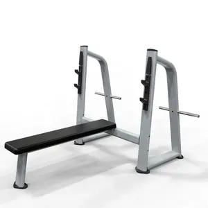 Olmpic düz tezgah presi ticari spor Fitness ekipmanı ağırlık spor egzersiz spor salonu ağırlık sehpası lüks düz tezgah