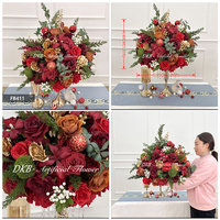 DKB Factory - Vente en gros de boules de fleurs artificielles, centres de table, roses en soie, décoration de table pour mariage, fleurs de mariage