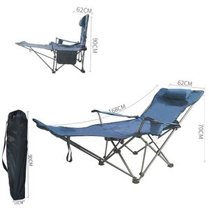Chaise de plage pliable de haute qualité personnalisée pour la randonnée en plein air, chaises de camping avec pédales - Product Image 4