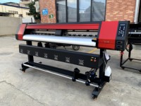 Imprimante à jet d'encre XP600 automatique d'usine avec encre éco-solvant de résolution 600dpi pour matériaux flexibles nouvel état garantie 1 an