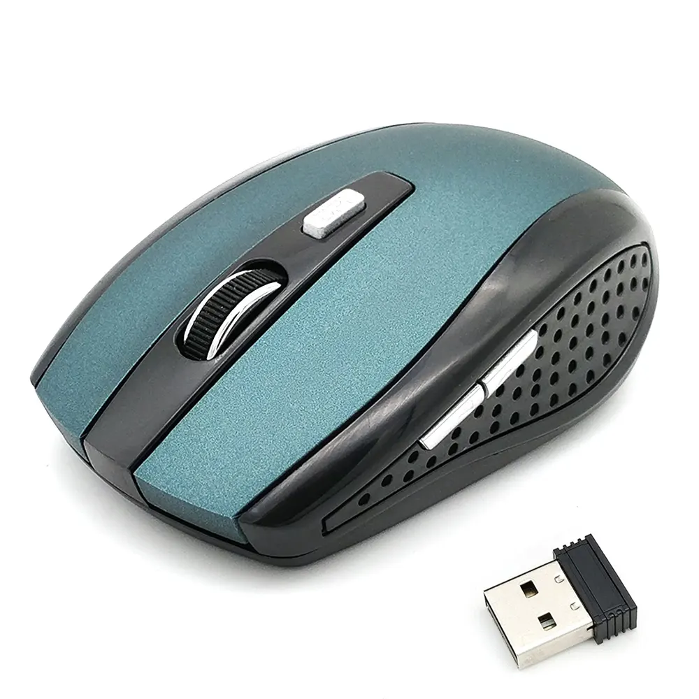 Gaming-Mouse Del Computer Portatile Del Mouse Usb-Ricevitore Pro-Gamer Portatile 2 Senza Fili per PC Desktop Sottile