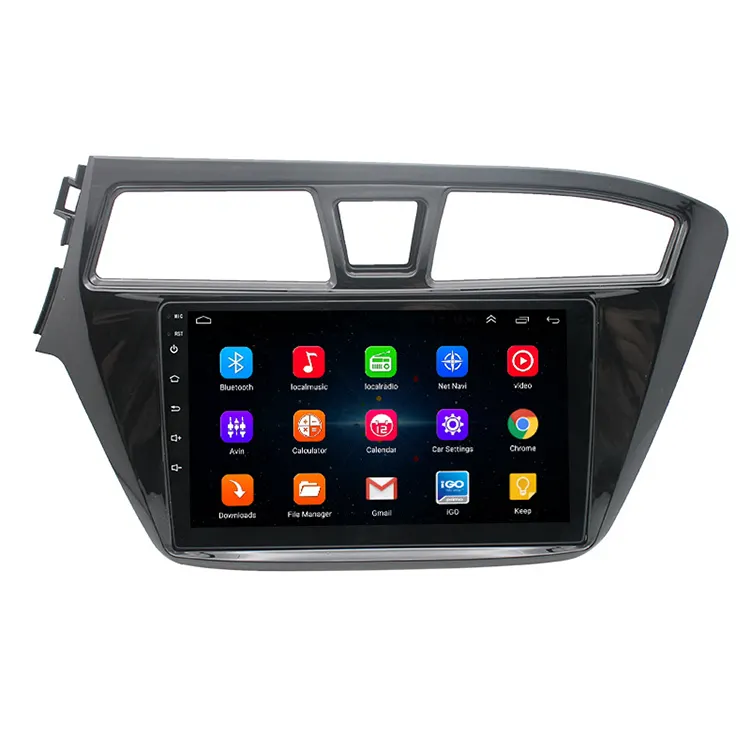 Car Gps Navigation Stereo For Hyundai I20 2 II Gb 2014 - 2018 Frame Support Carplay Android Auto Dsp Car Video Player