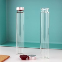 Flacon cartouche jetable en verre transparent 3 ml, écologique, avec couvercle en aluminium, flacons stériles en cassette, emballage individuel, soins de la peau