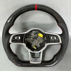 <span class=keywords><strong>Volante</strong></span> para VW Polo, Scirocco, Jetta Mk6, <span class=keywords><strong>Mk7</strong></span>, Golf, Carbono T6, <span class=keywords><strong>GTI</strong></span>, Cuero, Venta al Por Mayor de Fábrica - Product Image 4