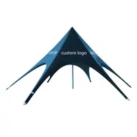 المصنع مباشرة بيع خيمة فعاليات في الهواء الطلق مزدوج القطب خيمة على شكل نجمة