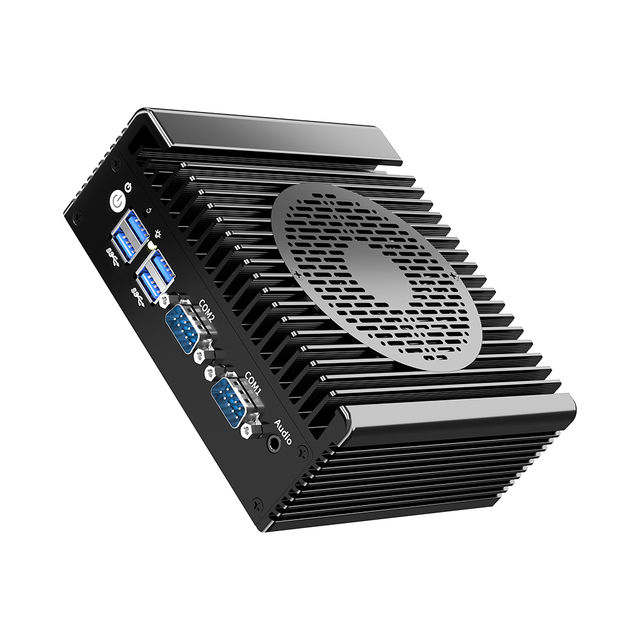 Industrial Mini PC 12th Gen Core I5-1235U Fanless Embedded Mini Computer with HDMI GPIO 10 Core Mini PC
