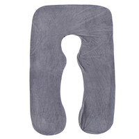 Oreiller de grossesse transfrontalier 2026 Premium Plus-Size en forme de U avec housse en coton