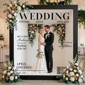 Cabina de Fotos para Bodas y Eventos de 6.5x7.5 pies, Convierte a Cada Invitado en una Estrella de la Revista - Product Image 1