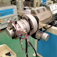 Ligne de production de gaines thermorétractables WOLJIA SJ30/35/50, extrudeuse à vis simple avec pompe, roulement, moteur à engrenages, haute productivité