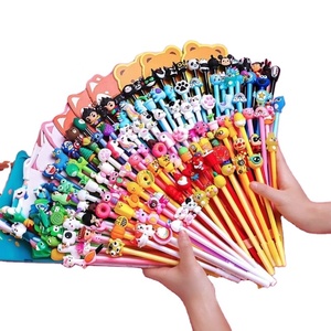 Creative Cartoon <strong>Animal</strong> Design 0.5mm Neutral Black Signature <strong>Pen</strong> Gel-ink Gel <strong>Pen</strong> Cute Stationery Made Of Plastic