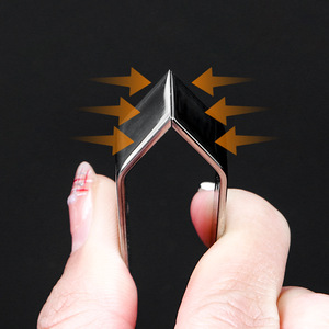 คลิปหนีบสแตนเลสแบบเฉียง 304 และ 430 คลิปหนีบแบบแบนอเนกประสงค์สำหรับครัว ใช้สำหรับกำจัดก้างปลาและเส้นผม ทนทาน - Product Image 2