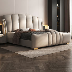 Современная роскошная кровать размера «Queen-Size» или «king-Size» с мягкой обивкой для ванной комнаты - Product Image 1