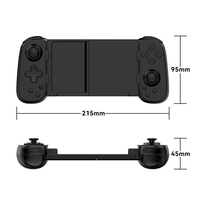Contrôleur de jeu sans fil D7, avec fonction d'étirement, prend en charge les téléphones Android, IOS, Switch et autres connexions