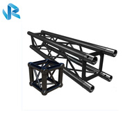 Structure en aluminium à boulons/à goujons, structure de toit standard, structure noire pour l'éclairage d'événements