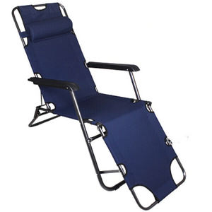 2 في 1 كرسي في الهواء الطلق رخيصة أضعاف شاطئ سرير شمسي - Product Image 3