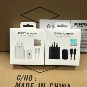 อะแดปเตอร์ชาร์จเร็วแบบปลั๊กอังกฤษ 45W ของแท้ สำหรับ Samsung Z <span class=keywords><strong>Flip</strong></span> Fold 6 <span class=keywords><strong>5</strong></span> 4 3 2 S24 S20 S21 S22 S23 Note 20 Ultra - Product Image 2