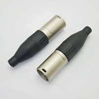 Connecteur audio-vidéo XLR 3 broches mâle-femelle, nouveau style, pour microphone et table de mixage - Vente en gros usine