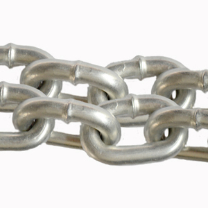 304 306 Electro Mạ Kẽm Độ Bền Kéo Cao 8Mm Dài Ngắn DIN 763 DIN 766 Chuỗi Thép Không Gỉ - Product Image 1