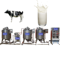 Électrique industriel pour chauffe-lait 1000L pasteurisateur jus de fruits yaourt petit oeuf lait pasteurisation machine ligne de production