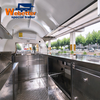 Webetter Street Mobile Beer Juice Drink Bar Restaurant Trailer Gelato Donut Hotdog Bakery Cart Crepe Taco Kebab Snack Food Truck