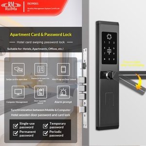 Serrure de porte intelligente tout-en-un pour appartement, <span class=keywords><strong>maison</strong></span> de <span class=keywords><strong>location</strong></span>, gîte, antivol, avec application électronique - Product Image 2