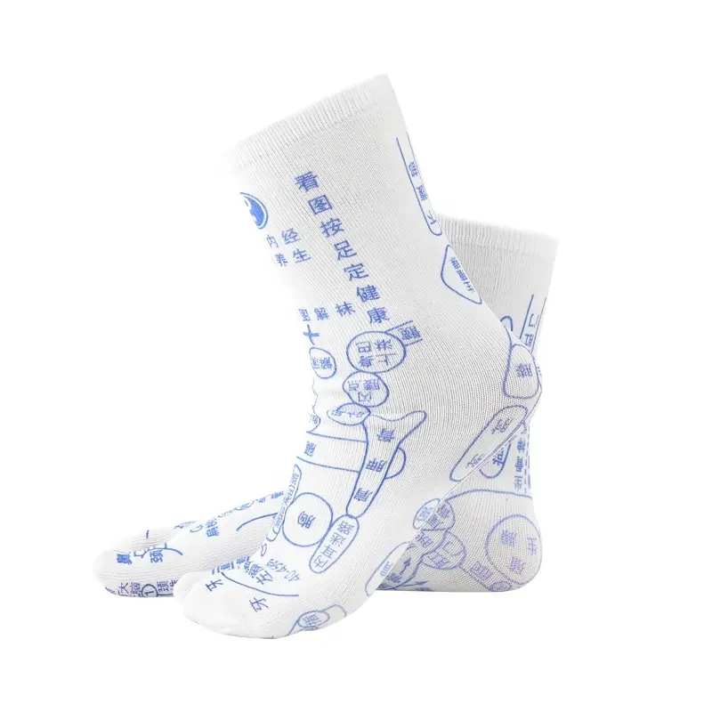 Massage des pieds acupression réflexologie chaussettes de Massage des pieds outils de Massage pour femmes et hommes fatigués soulager