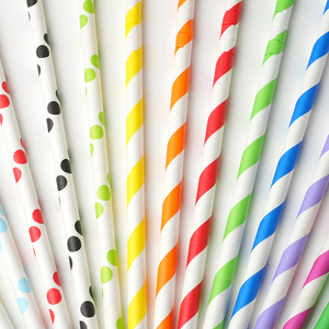 Tùy Chỉnh Kích Thước Màu Sắc Phân Hủy Sinh Học Giấy Ống Hút Cho Nhà Hàng Cà Phê Thanh Đồ Uống Cocktail Dùng Một Lần Uống Giấy Rơm - Product Image 2
