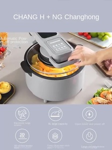 Friteuse électrique sans huile à grande capacité 11-20L avec rotation automatique, machine à frites multifonction, four commercial - Product Image 3