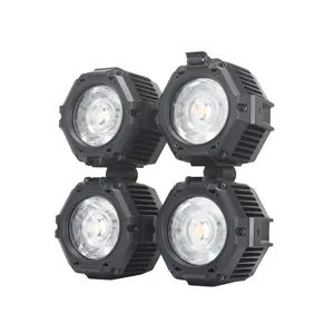 MITUSHOW Hybrid Fixture 60W RGBW 4in1 Full Color COB Blinder LED Wash Effect Feixe de Luz para Stage Nightclub DJ Party