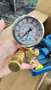 GOODB Construction Machinery <span class=keywords><strong>Nitrogen</strong></span> Charging Kit Martelo hidráulico Disjuntor Medidor de pressão Rock Breaker para dispositivo de gás nitrogênio - Product Image 4