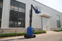 AMWP9C 7100 Berui Élévateur Aérien Électrique sur Chenilles en Acier, Hauteur Maximale de Plateforme 9m, Conception sur Chenilles pour Travaux Extérieurs