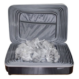 12 unids/set de equipaje semiacabado personalizado gratis, Maleta Abs, Maleta dura de viaje con ruedas, bolsa con ruedas, equipaje - Product Image 3